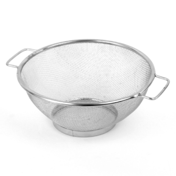 Míska síťová nerez pr.22cm s úchyty Ekonom